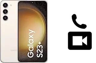 Faça chamadas de vídeo com um Samsung Galaxy S23+