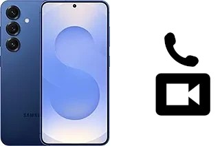 Faça chamadas de vídeo com um Samsung Galaxy S25
