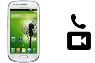 Faça chamadas de vídeo com um Samsung I8200 Galaxy S III mini VE