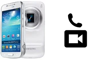 Faça chamadas de vídeo com um Samsung Galaxy S4 zoom