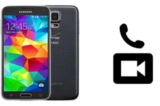 Faça chamadas de vídeo com um Samsung Galaxy S5 (USA)