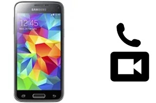 Faça chamadas de vídeo com um Samsung Galaxy S5 mini Duos