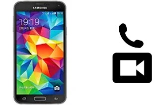 Faça chamadas de vídeo com um Samsung Galaxy S5 Duos