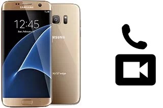 Faça chamadas de vídeo com um Samsung Galaxy S7 edge (USA)