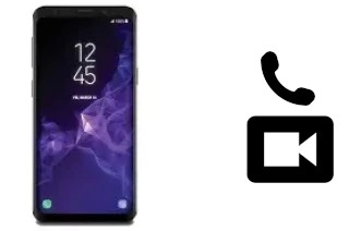 Faça chamadas de vídeo com um Samsung Galaxy S9 SD845