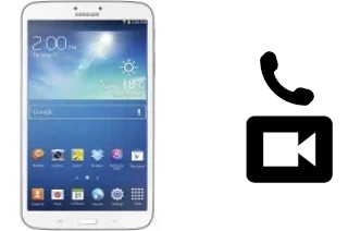 Faça chamadas de vídeo com um Samsung Galaxy Tab 3 8.0