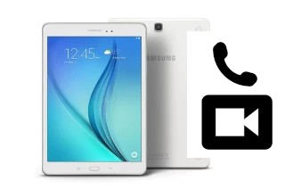 Faça chamadas de vídeo com um Samsung Galaxy Tab A 9.7