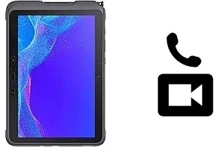 Faça chamadas de vídeo com um Samsung Galaxy Tab Active4 Pro