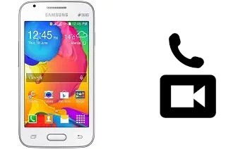 Faça chamadas de vídeo com um Samsung Galaxy V