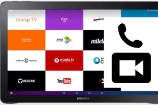 Faça chamadas de vídeo com um Samsung Galaxy View Wi-Fi