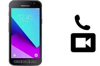 Faça chamadas de vídeo com um Samsung Galaxy Xcover 4