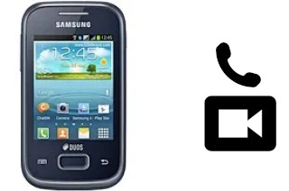 Faça chamadas de vídeo com um Samsung Galaxy Y Plus S5303