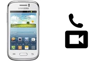 Faça chamadas de vídeo com um Samsung Galaxy Young S6310