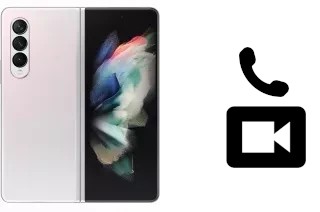 Faça chamadas de vídeo com um Samsung Galaxy Z Fold3 5G