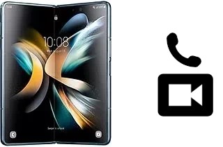 Faça chamadas de vídeo com um Samsung Galaxy Z Fold4