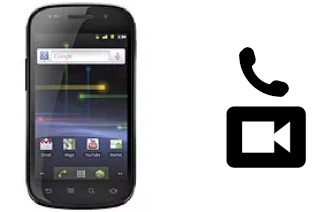 Faça chamadas de vídeo com um Samsung Google Nexus S I9023