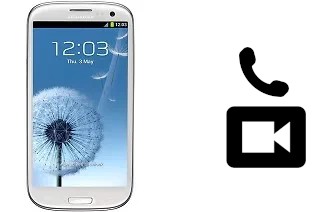 Faça chamadas de vídeo com um Samsung I9300I Galaxy S3 Neo