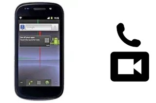 Faça chamadas de vídeo com um Samsung Google Nexus S I9020A