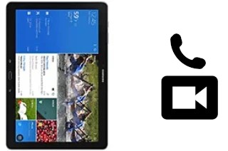 Faça chamadas de vídeo com um Samsung Galaxy Tab Pro 12.2 LTE