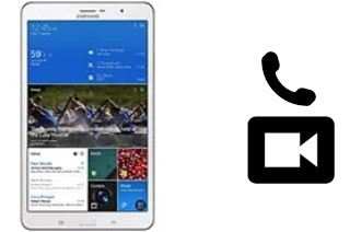 Faça chamadas de vídeo com um Samsung Galaxy Tab Pro 8.4 3G/LTE
