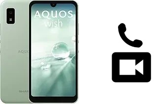 Faça chamadas de vídeo com um Sharp Aquos wish