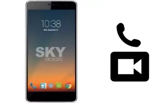 Faça chamadas de vídeo com um Sky-Devices Sky Elite 6-0L Plus