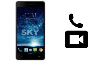 Faça chamadas de vídeo com um Sky-Devices Sky Fuego 5-0 Plus