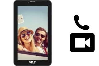 Faça chamadas de vídeo com um Sky-Devices SKY Platinum 7-0