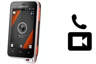 Faça chamadas de vídeo com um Sony Ericsson Xperia active