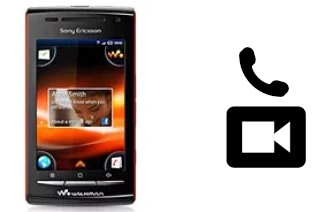 Faça chamadas de vídeo com um Sony Ericsson W8