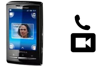 Faça chamadas de vídeo com um Sony Ericsson Xperia X10 mini