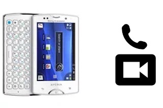 Faça chamadas de vídeo com um Sony Ericsson Xperia mini pro