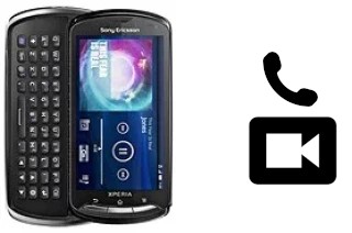 Faça chamadas de vídeo com um Sony Ericsson Xperia pro