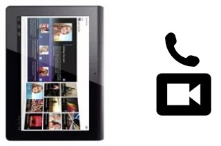 Faça chamadas de vídeo com um Sony Tablet S 3G