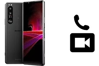 Faça chamadas de vídeo com um Sony Xperia 1 III