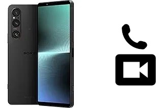 Faça chamadas de vídeo com um Sony Xperia 1 V