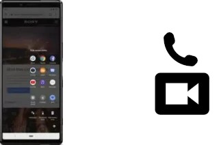 Faça chamadas de vídeo com um Sony Xperia 1