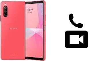 Faça chamadas de vídeo com um Sony Xperia 10 III Lite