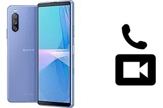 Faça chamadas de vídeo com um Sony Xperia 10 III