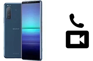 Faça chamadas de vídeo com um Sony Xperia 5 II