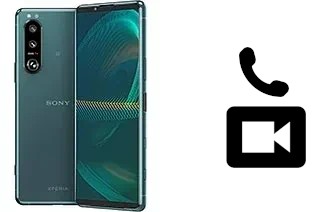 Faça chamadas de vídeo com um Sony Xperia 5 III