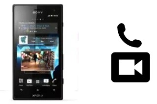 Faça chamadas de vídeo com um Sony Xperia acro S