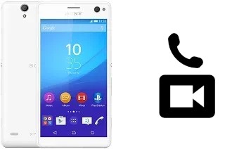 Faça chamadas de vídeo com um Sony Xperia C4