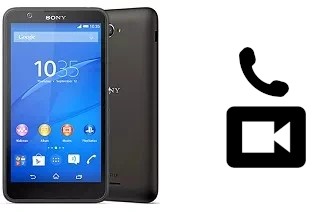 Faça chamadas de vídeo com um Sony Xperia E4