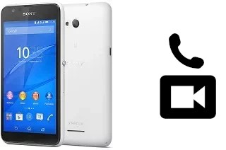 Faça chamadas de vídeo com um Sony Xperia E4g