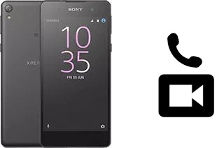 Faça chamadas de vídeo com um Sony Xperia E5