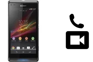 Faça chamadas de vídeo com um Sony Xperia L