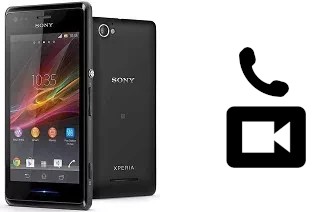 Faça chamadas de vídeo com um Sony Xperia M