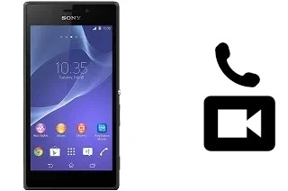 Faça chamadas de vídeo com um Sony Xperia M2 Aqua