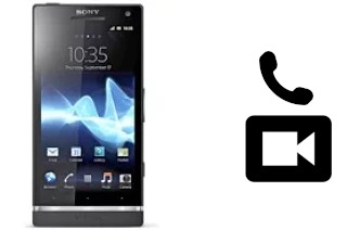 Faça chamadas de vídeo com um Sony Xperia SL